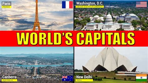 names of capital cities